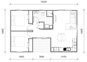 granny flats sydney plan 1